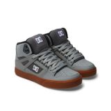 DC Shoes Pure Se erkek spor ayakkabısı, Gri Beyaz Gri, 41 EU