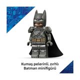 Dc ve Superman Batmobile 76331-9 Yaş ve Üzeri Erkek ve Kız Çocuklar Için Kumaş Pelerinli, Zırhlı Hatıra Minifigürü Içeren Yaratıcı Oyuncak Yapım Seti, Hediye Fikri (220 Parça) - Option-1