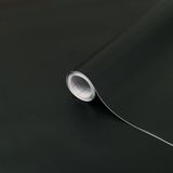 D/C/Fix Yapışkanlı Folyo, Düz Siyah Mat 90 X 210 Cm | Yıkanabilir ve kendinden yapışkanlı dekoratif folyo, mutfak, dolap, masa ve pencere eşiği için, modern ve dayanıklı