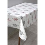 DD HOME Astarlı Silinebilir Pvc Muşamba Masa Örtüsü 146-A - Gri - 140 x 260 cm