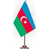 d&d Plus Azerbaycan Masa Bayrağı Direkli