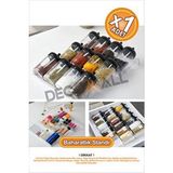 dd x1 adet pleksi şeffaf stand baharatlık standı çekmece ıçi düzenleyici lüx set - 1,7 lt