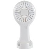 DD5002 Telefon Standlı 3 Kademeli Mini Vantilatör Portatif Soğutucu Fan El Fanı (Beyaz)