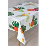 DDHOME Astarlı Silinebilir Pvc Muşamba Masa Örtüsü - Ananas 8097-1Y