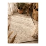 DDHOME Bohem Pamuklu Bukle Kilim - Modern Dokuma Kilim - Yıkanabilir Mutfak ve Koridor Halısı