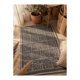 DDHOME Bohem Pamuklu Bukle Kilim - Modern Dokuma Kilim - Yıkanabilir Mutfak ve Koridor Halısı