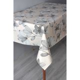 DDHOME Elyaf Astarlı Silinebilir Pvc Muşamba Masa Örtüsü 8316-Adbejdal