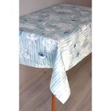 DDHOME Elyaf Silinebilir Pvc Muşamba Masa Örtüsü 1227-2DenizKabuk