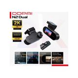 DDPAI N2 Dual Araç içi kamera - 2K + 1080P Çift kanal kayıt - Yapay zeka destekli NightVIS 2.0 - 1.9'' IPS Ekran