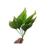 Ddpest 9 Dallı Dekoratif Yapay Çiçek 9 Dal Demet Yapay Yaprak 30 Cm-Nt