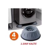 Ddtrend Buzdolabı Çamaşır Makinesi Ayağı Mobilya Kanepe Altlığı Titreşim Önleyici 4 Adet 3,5 Cm Yükseltici