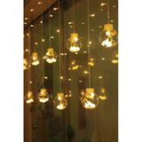 Ddtrend Dekoratif Işıklı Top Perde Led Fişli 8 Fonksiyonlu Günışığı Dilek Topu Ampul