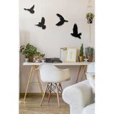 Ddtrend Dekoratif Modern Dörtlü Kuş Duvar Süsü