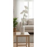 DDTREND Yapay Bahar Dalı Demeti Dikey Bahçe Balkon Dekorasyon Saksı Vazo Bitkisi Beyaz 40 Cm