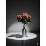Ddtrend Yapay Kasımpatı Demeti 5 Dallı Dikey Bahçe Balkon Dekorasyon Saksı Vazo Bitkisi Renkli 40 cm - Koyu Pembe