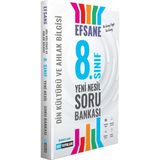 Ddy Yayınları 8. Sınıf Din Kültürü ve Ahlak Bilgisi Efsane Nesil Soru Bankası Sınav Hazırlığı İçin