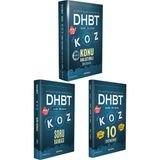 Ddy Yayınları DHBT Yeni Koz Konu Anlatımlı - Soru Bankası - Deneme 3'lü Set