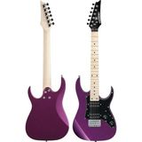 DE-150PU-25AMP Maple Klavye Hh Yüksek Kaliteli 25W Amfili Elektro Gitar Seti - Çok Renkli