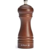 De Buyer 14 cm Koyu Ahşap Karabiber Değirmeni