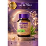 De Femme Saç Bakım Proteini /dökülmelere Ve Yıpranmalara Karşı Hair Profosyonel Saç Bakımı Özel Ürün 80 Gr