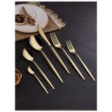 De Luxe GOLD 36 Parça Çatal Kaşık Bıçak Takımı