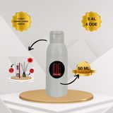 De Parfum Çilek Kokulu Oda Kokusu 50 ml Yedek Dolum Şişesi