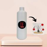 De Parfum Siyah Gül Kokulu Oda Kokusu 250 ml Yedek Dolum Şişesi + 115 ml Cam Şişe ve Bambu Çubuk