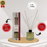 De Parfum Vanilyalı Çikolata Kokulu Dekoratif 120 Ml Bambu Çubuklu Oda Kokusu