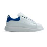 DE RIO Beyaz Mavi Unisex Sneakers Spor Ayakkabı Beyaz Saks 43