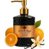 De Royal Luxury Vegan Sıvı Sabun Black Pearl 500 Ml, Portakal, Vanilya