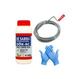 De Sarra Dök-Aç 1 Litre Banyo Lavabo Gider Açıcı Ve 5Mm 3 Metre Şiş Yay Kılavuz Susta Set