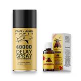 Deadly Shark Power 48000 Erkek Sprey + Spanish Fly Vücut Geliştirme Takviye Damla 20 Ml