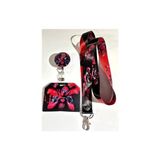 Deadpool Boyun Askısı Yoyo ve Yan Kartlık Set