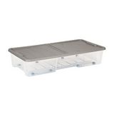 DEAhome Tekerlekli Saklama Kutusu 35 Litre Gri