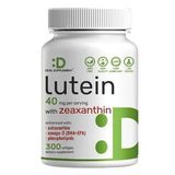 DEAL SUPLAMENT Lutein and Zeaxanthin 40mg Per Serving, 300 Softgels Plus Astaxanthin, Omega-3s, Phospholipids Non-GMO. (Renksiz)