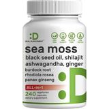 Deal Supplement Irish Sea Moss 7000 Mg 14 Superfood Complex Shilajit Bladderwarck Noni Burdock .. 240 Kapsul