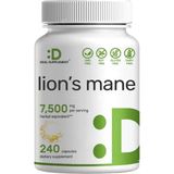 Deal Supplement Lions Mane Mushroom Supplement 7 500*MG Per Serving 240* Capsules – Active Fruiting Body & Mycelium 10:1 Extract – Natural Brain Nootropic & Immune System Booster – Non-Gmo