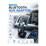 DEANB 5.1 AUX Araç Kiti Bluetooth Çevirici Adaptör 3.5mm Jack Tak Çalıştır Kablosuz Müzik Alıcı 10M
