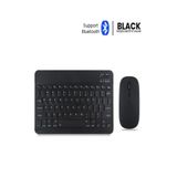 DEANB Bkb011 Mini 24x15cm Kablosuz Bluetooth Klavye & Mouse Seti - Universal Uyumlu, Taşınabilir Ve Şarjlı