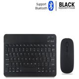 Deanb BKB011 Mini Kablosuz Bluetooth Klavye & Mouse Seti - Universal Uyumlu, Taşınabilir ve Şarjlı - Siyah