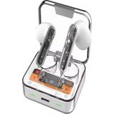 Deanb FB015 Transparan Enc Ipx4 Su Geçirmez Bt 5.4 Wireless Earbuds - Kulakiçi Bluetooth Kulaklık - Beyaz