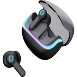 Deanb Kablosuz Bluetooth Kulaklık Enc 4 Mikrofonlu Gaming Kulak Içi Düşük Gecikme Hd Ses Şarj Kutulu - Siyah
