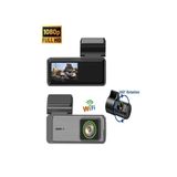 DEANB Wİ-Fİ 4K HD Ön Arka Araç İçi Kamera | 6MB | 3 Eksen G-Sensör | Döngüsel Kayıt 1.47” LCD Gece Görüşlü