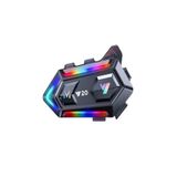 DEANB Y020 Ip67 Su Geçirmez Sesli Asistan Rgb Hd Ses Bluetooth Interkom Kask Kulaklığı