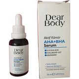 Dear Body Aktif Kömür %10 Aha + Bha Hyaluronik Asit Niasinamid Serum