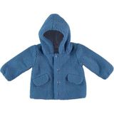 Dear Enika Monaroza Erkek Mont Peluş Koyu Mavi Bebek Mont 22-546 - 1 - 1,5 Yaş