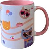 Dearens My Love Cat Pembe Kupa Pembe
