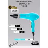 Dearling 2500w Profesyonel Iyonik Fön Makinesi | 2 Isı Ve Hız Ayarı | 2 Yıl Garantili | Açık Mavi Ferahlık 💙