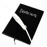 Death Collectable Defter Kalemi Büyük Anime Tüy Kalem Günlük Not Defteri Hediye
