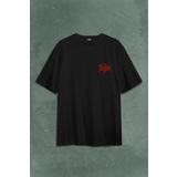 Death Life Will Never Last Metal Band Metallica Sırt Ön Baskılı Oversize Tişört Unisex T-Shirt